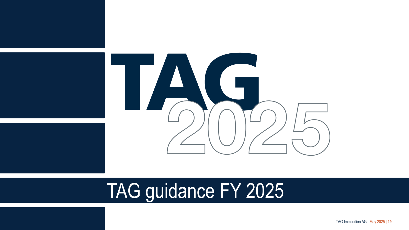 TAG 2025 
TAG guidan