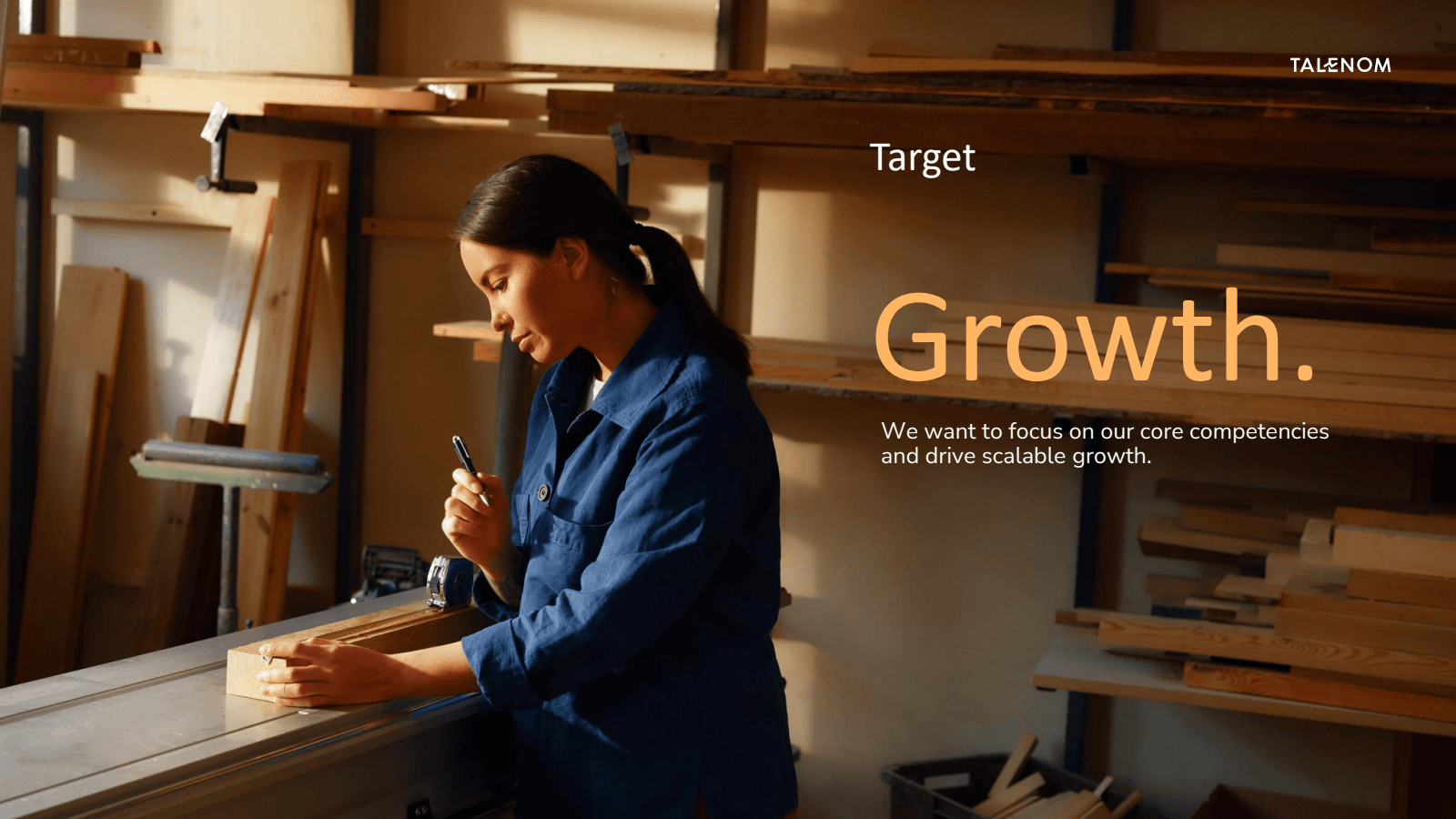Target

TALENOM

Gro