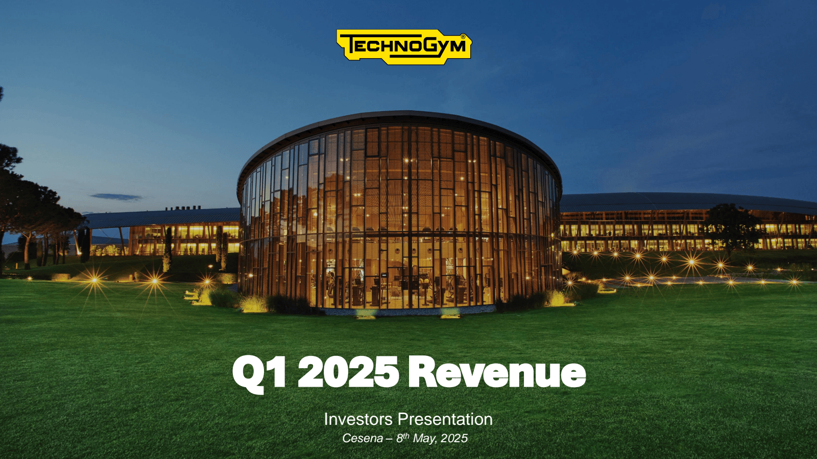 TECHNOGYM 

Q1 2025 