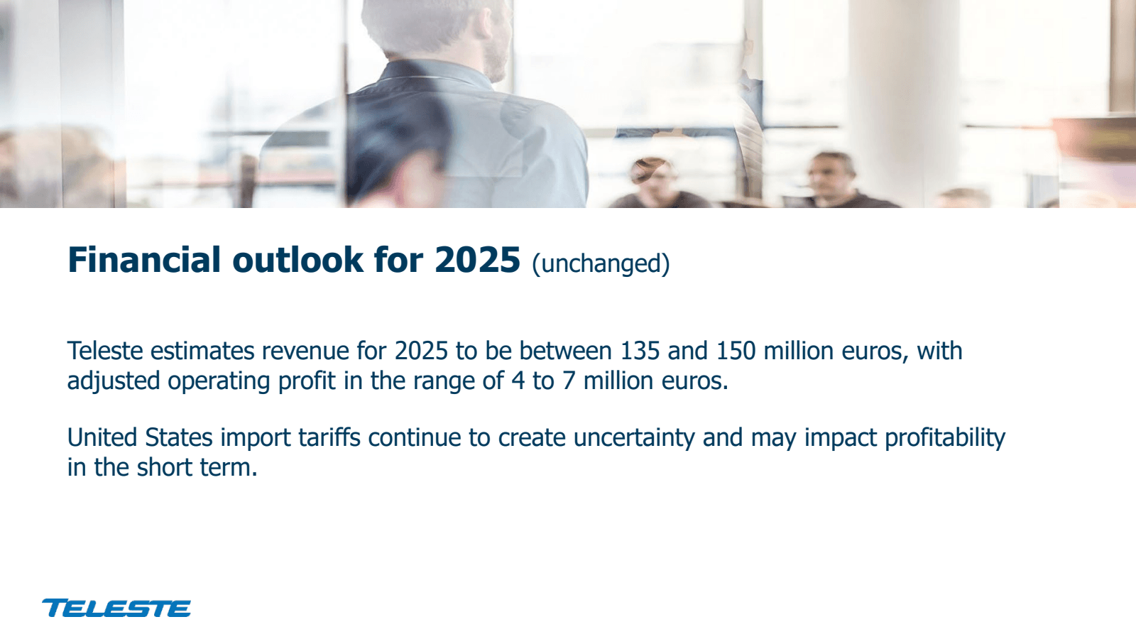 Financial outlook fo