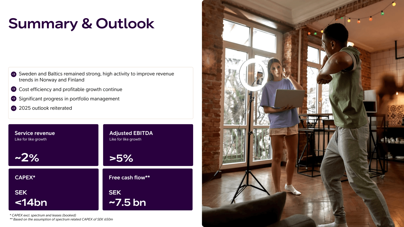 Summary & Outlook

S