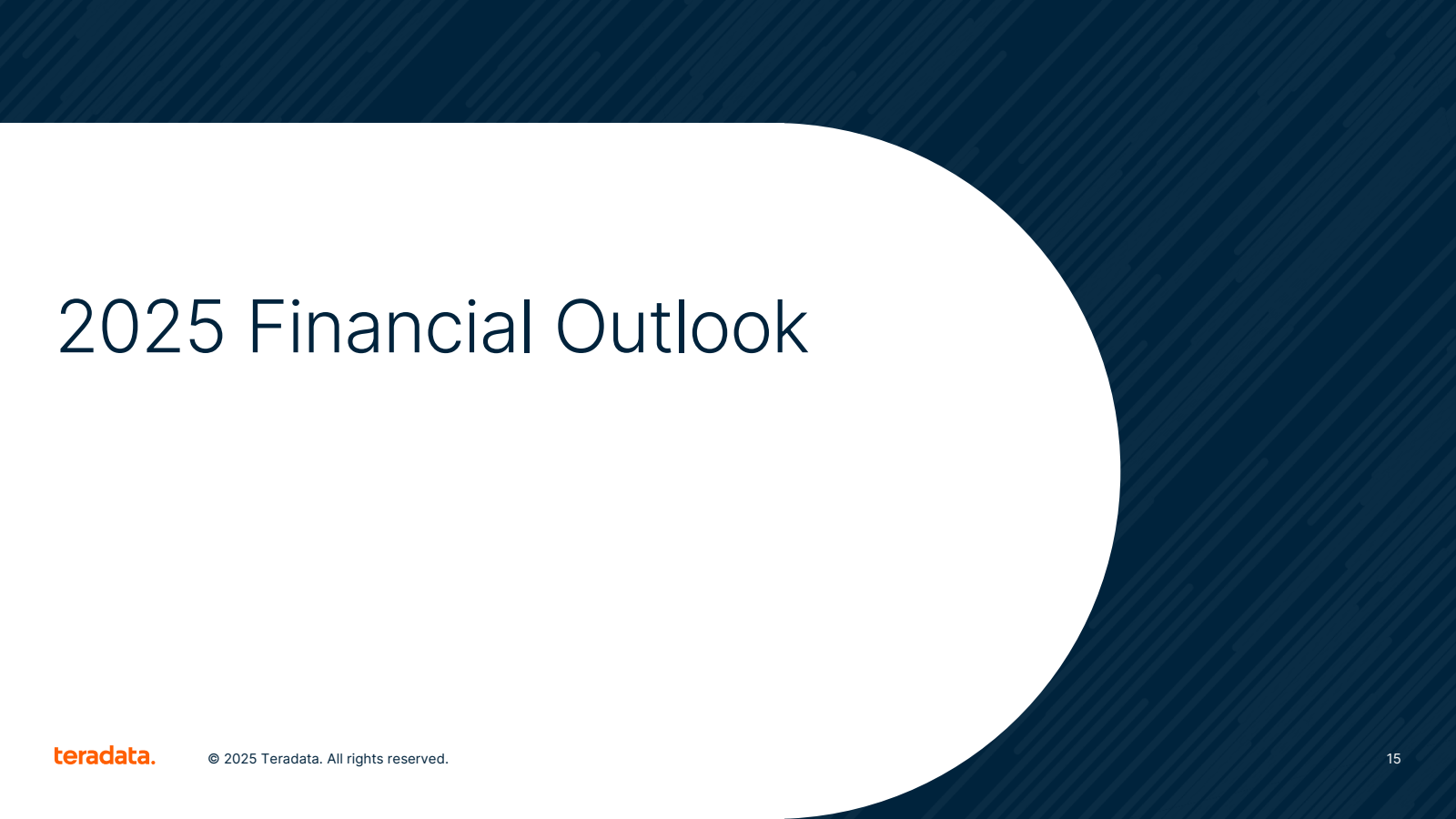 2025 Financial Outlo