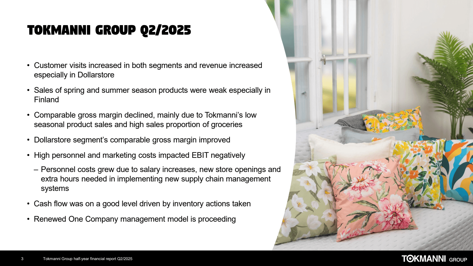 TOKMANNI GROUP Q2 / 
