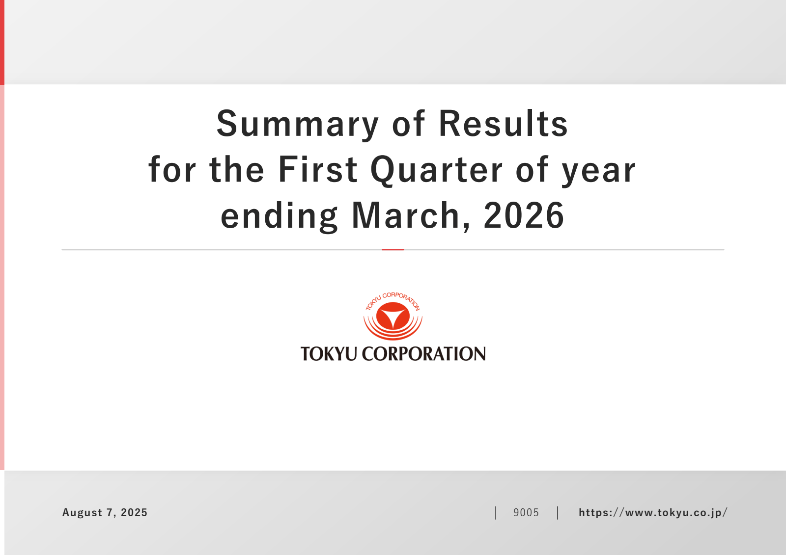 Summary of Results f