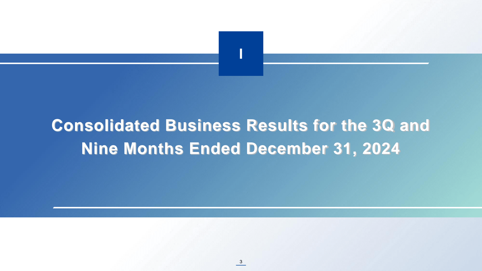 Consolidated Busines