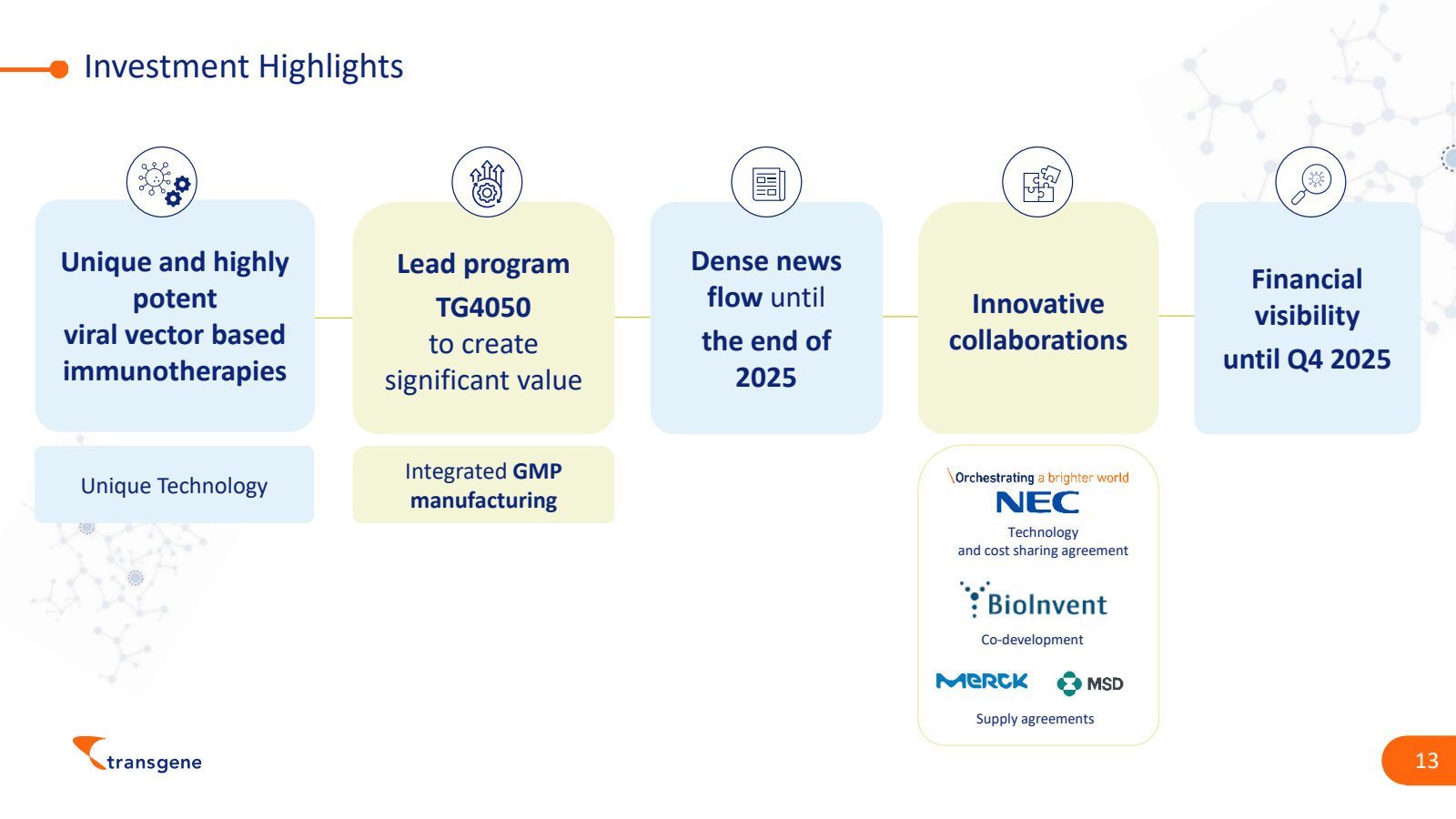 Investment Highlight