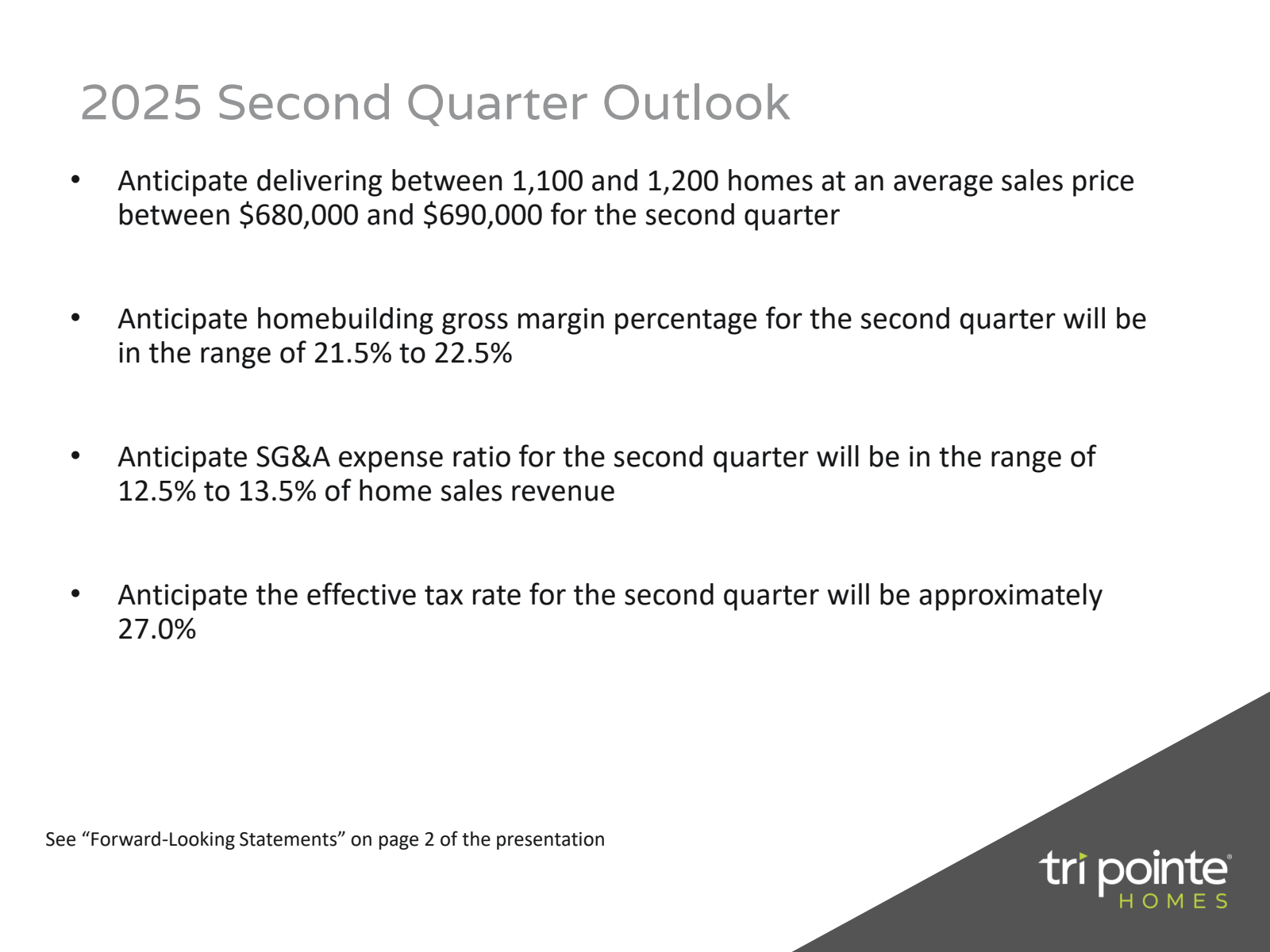 • 

2025 Second Quar