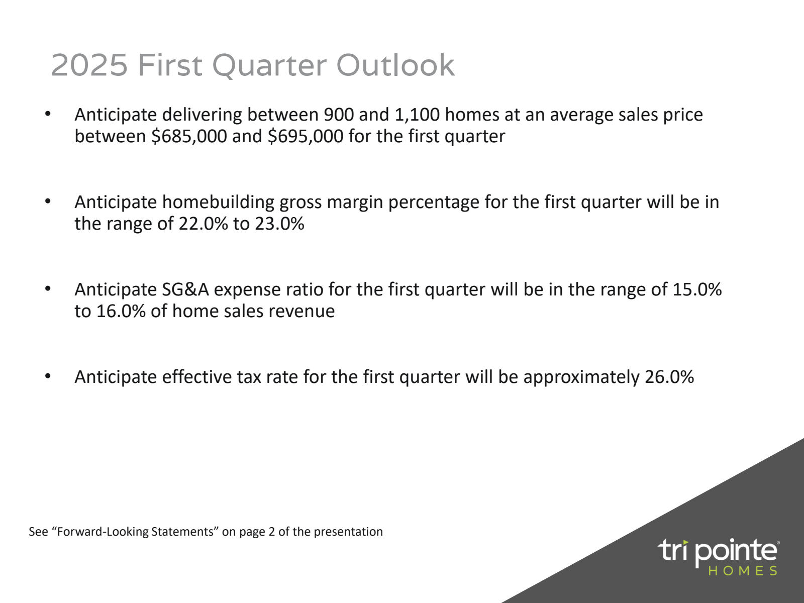 2025 First Quarter O