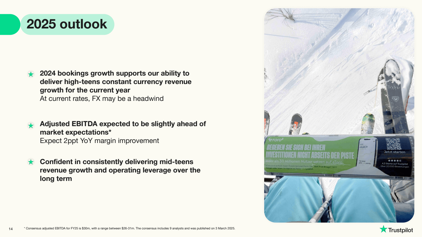 2025 outlook 

2024 