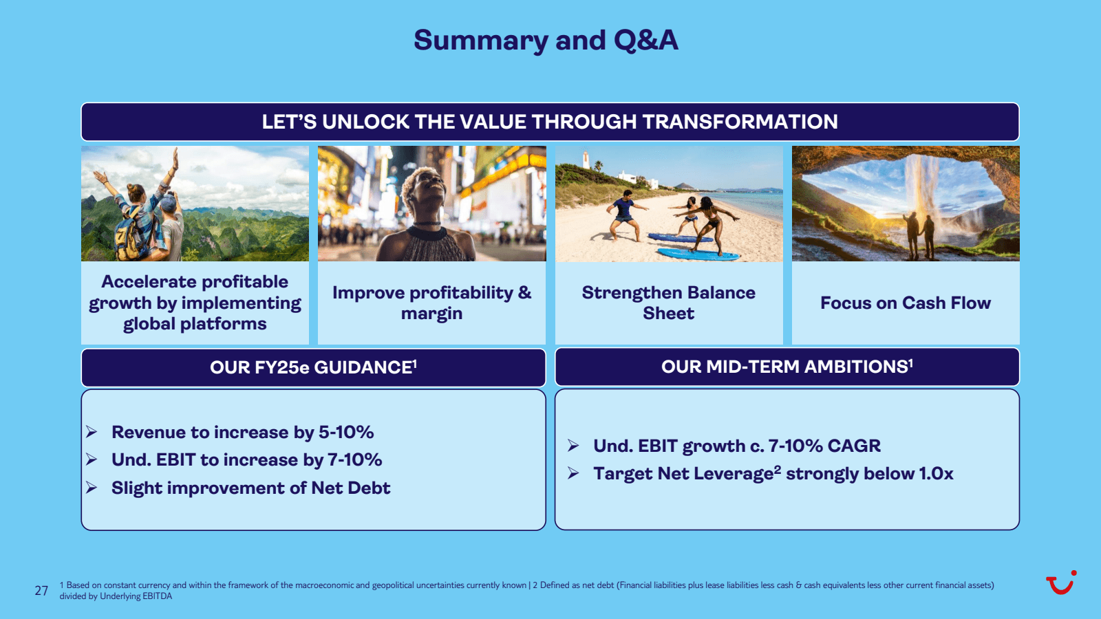 Summary and Q & A 

