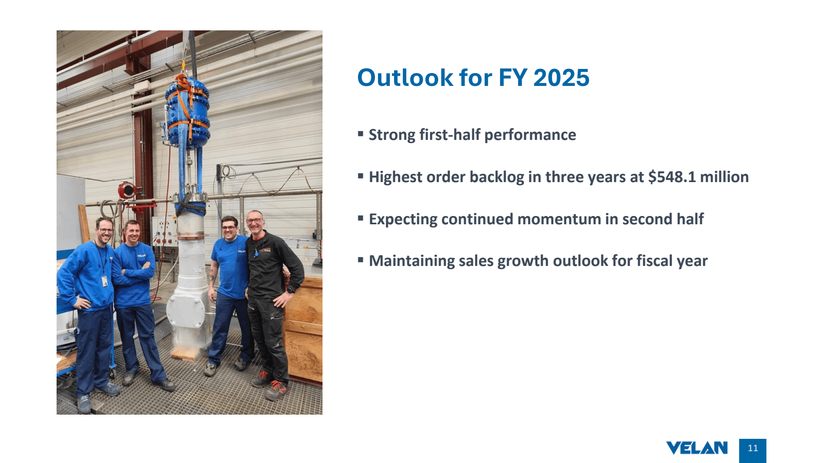 Outlook for FY 2025 