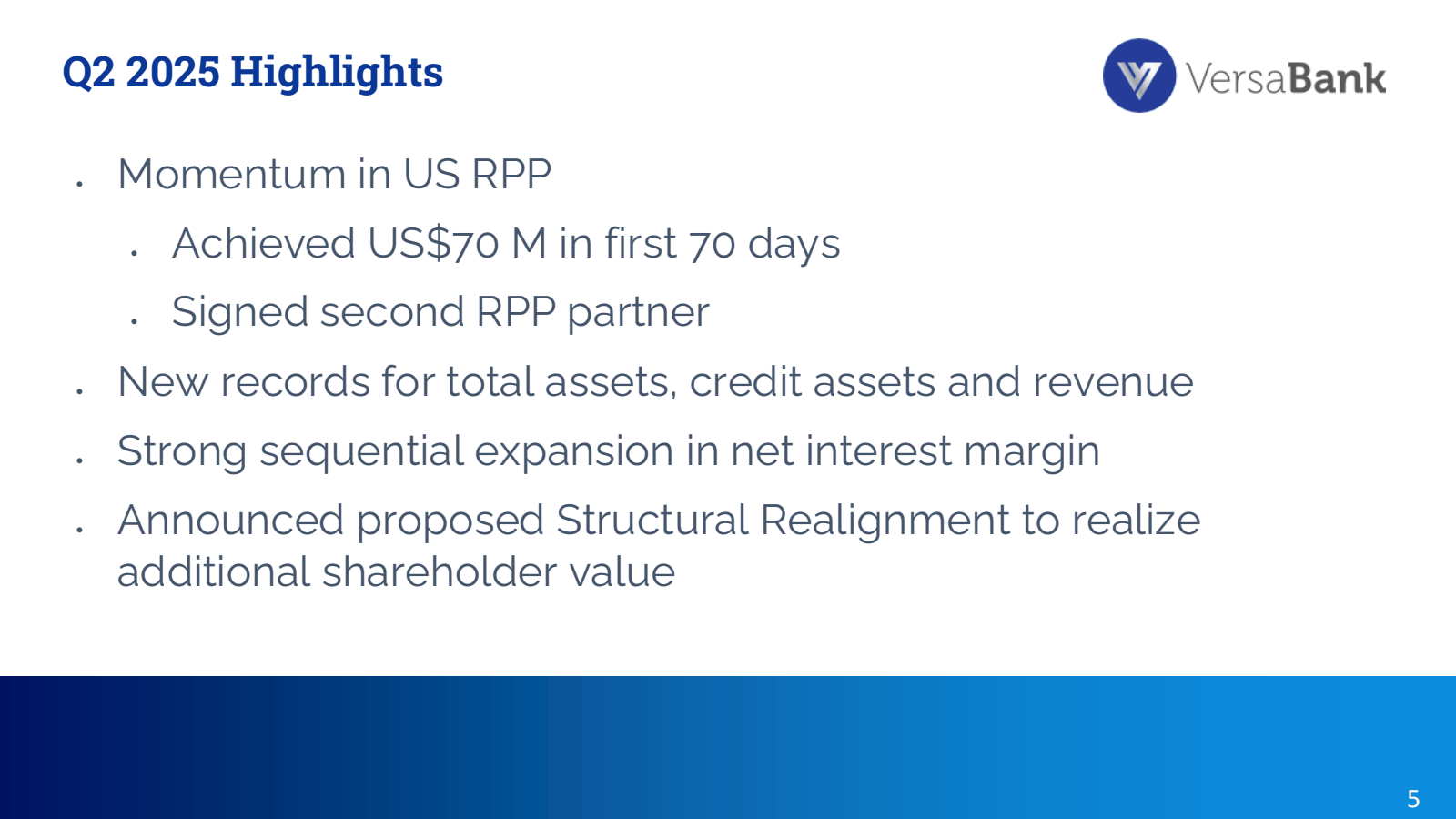 Q2 2025 Highlights 

