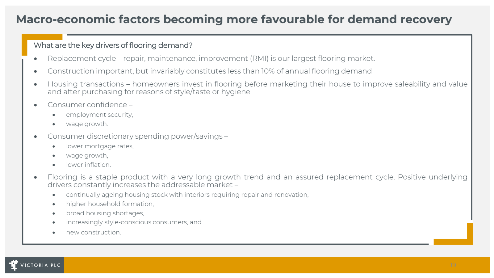 Macro - economic fac