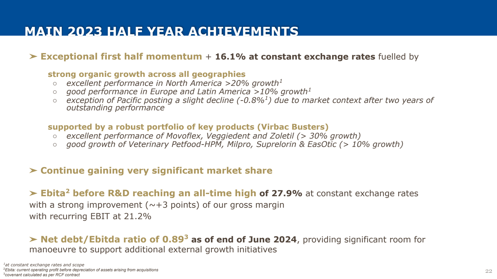 MAIN 2023 HALF YEAR 