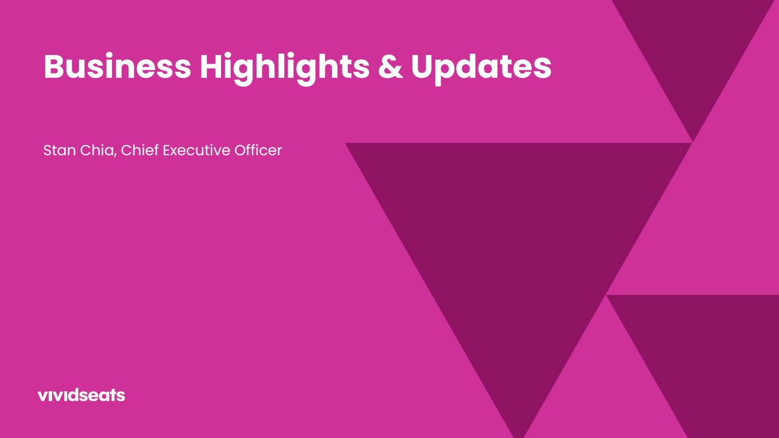Business Highlights 
