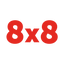 Logotype for 8x8