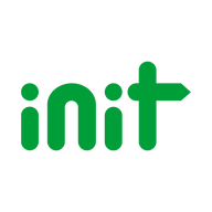 Logo for init innovation in traffic systems SE