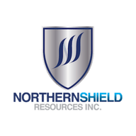 Logo for Northern Shield Resources 
