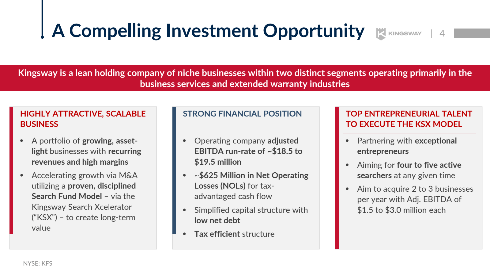 A Compelling Investm