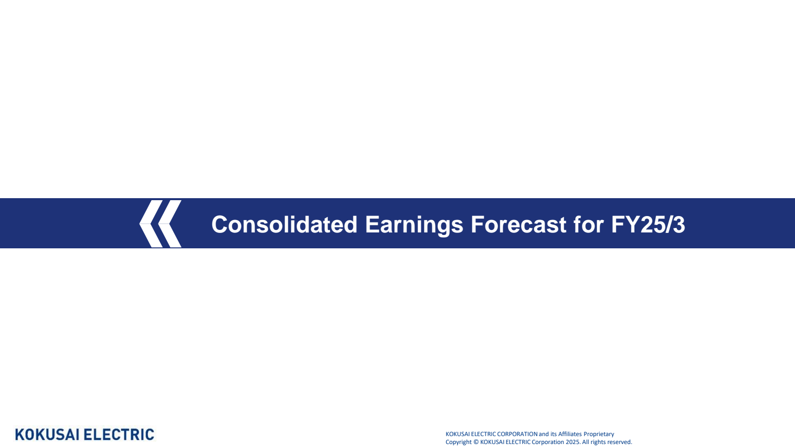 Consolidated Earning