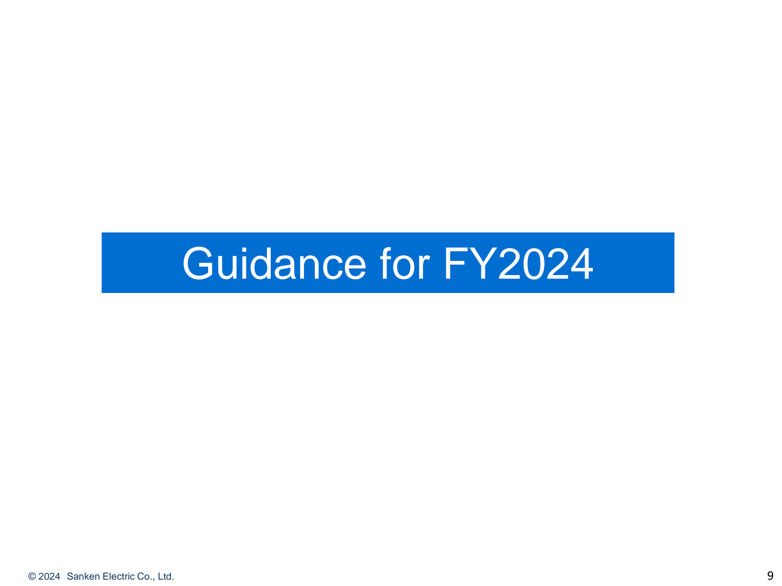 © 2024 Sanken Electr