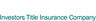 Logotype for Investors Title Company