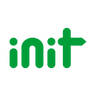 Logotype for init innovation in traffic systems SE