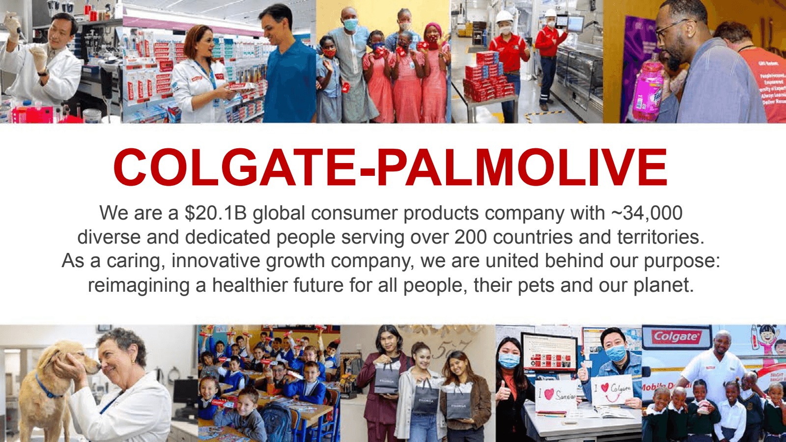 Colgate Group Colgate-Palmolive Company (CL) Investor Relations Material